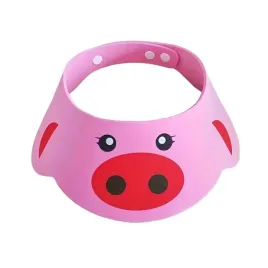 czepek-opaska-regulowana-do-mycia-glowy-rozowa-swinka