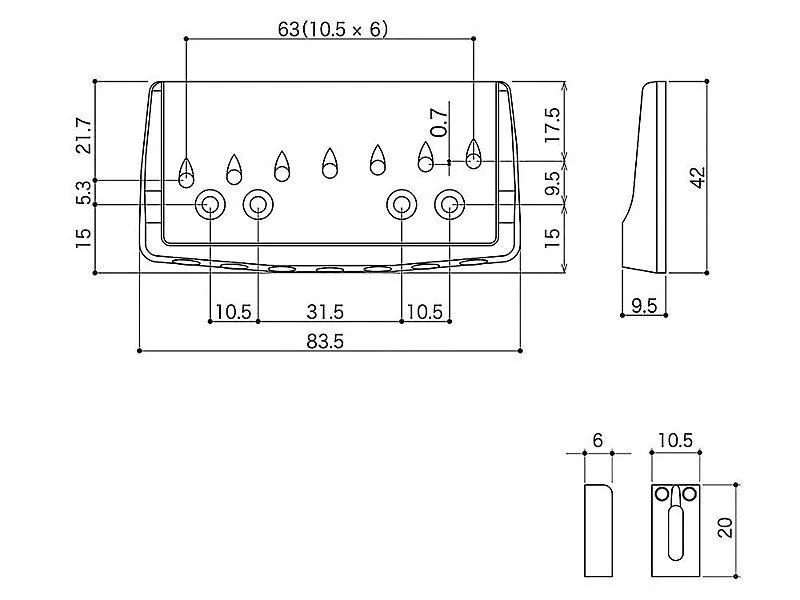 mostek-gotoh-510fx-7-bk
