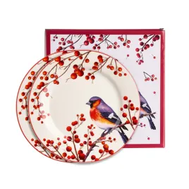 duo-komplet-2-talerzy-deserowych-christmas-birds-3-kolekcja-swiateczna