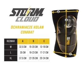 stormcloud-ochraniacze-na-kolana-combat-czarne-s