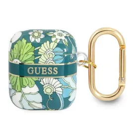 guess-gua2hhfln-airpods-1-2-cover-zielony-green-flower-strap-collection