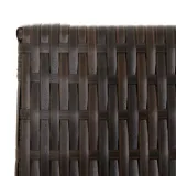 parawan-5-panelowy-brazowy-polirattan-producent-vidaxl