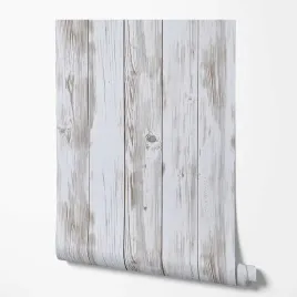 tapeta-na-sciane-szare-drewno-panele-deski-do-jadalni-kuchni-przedpokoju