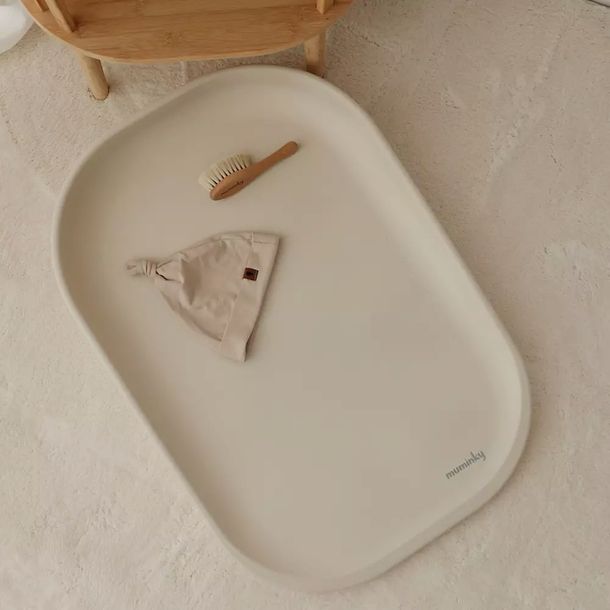 PRZEWIJAK NA KOMODĘ Z PIANKI DLA NIEMOWLĄT MIĘKKI | SAND BEŻOWY