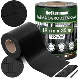 tasma-ogrodzeniowa-19cm-x-35m-heckermann-czarna