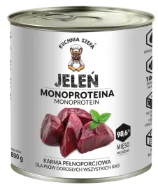 kuchnia-szefa-puszka-mokra-karma-dla-psa-monobialkowa-jelen-800g
