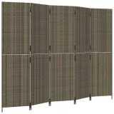 parawan-5-panelowy-szary-polirattan