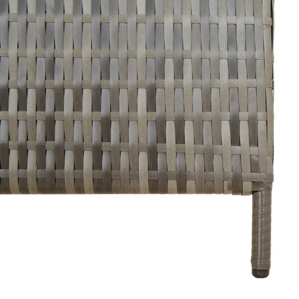 parawan-5-panelowy-szary-polirattan-stan-nowy