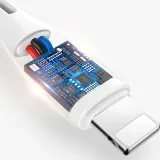 kabel-dudao-l2l-usb-a-lightning-3a-2m-bialy-producent-dudao-stan-nowy