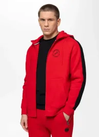 bluza-meska-rozpinana-z-kapturem-pit-bull-san-diego-ca-czerwona