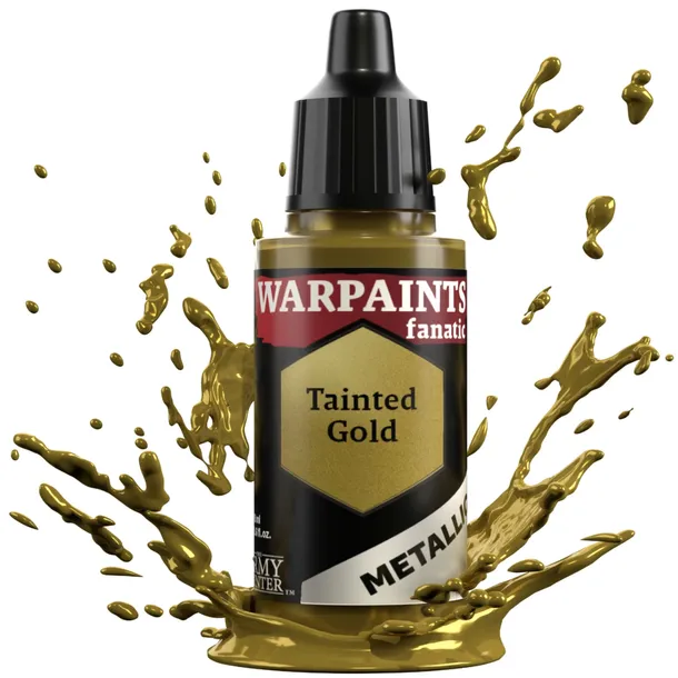FARBKA THE ARMY PAINTER WARPAINTS FANATIC - METALLIC - TAINTED GOLD 18ml