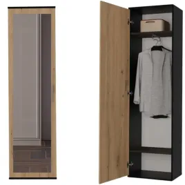szafa-z-lustrem-50-cm-antracyt-garderoba-na-ubrania-z-drazkiem-polkami