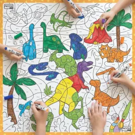 mata-suchoscieralna-matematyczna-dinozaury-100x100-cm-przedsprzedaz-nizsza