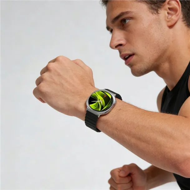 mobile-origin-easy-strap-magnetic-galaxy-watch-8-black-stan-nowy-material-nylon