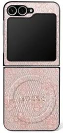 etui-guess-4g-classic-magsafe-na-samsung-galaxy-z-flip-7-rozowe
