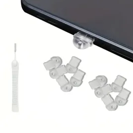 10x-zatyczka-zaslepka-przeciwkurzowa-czyscik-przezroczyste-lightning