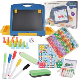 zestaw-edukacyjny-tablica-dwustronna-gry-kreda-pisaki-rysowanie-pisanie