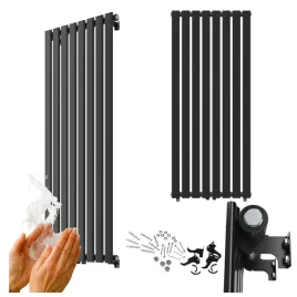 grzejnik-pionowy-ozdobny-1400x600-czarny-kaloryfer-916w-panelowy-fero