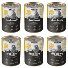 uniszki-unismak-drobiowy-z-marchewka-karma-mokra-dla-psa-6x410g-zestaw