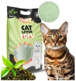 uniq-pets-zwirek-tofu-zielona-herbata-dla-kotow-biodegradowalny-5kg-12l