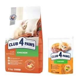 sucha-karma-dla-kociat-z-kurczakiem-club-4-paws-5-kg-300-g