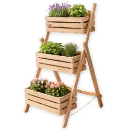 drewniany-kwietnik-schodkowy-130-cm-3-poziomowy-warzywnik-stojak