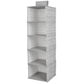 organizer-podwieszany-miami-skladany-5-polek-bezowy-wloknina