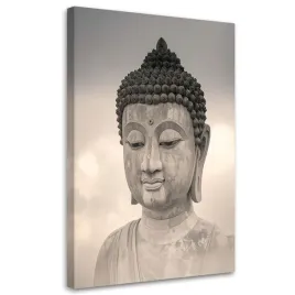 obraz-do-salonu-sypialni-kuchni-biura-budda-na-tle-gor-zen-spa-bezowy
