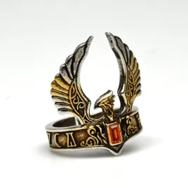 ulthuan-insignia-or-rozmiar-regulowany-or-metal-or-pierscien-or-warhammer