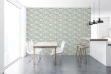 tapeta-na-sciane-kafelki-wzory-niebieski-zielony-do-jadalni-salony-sypialni-stan-nowy
