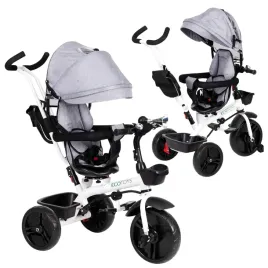 rowerek-trojkolowy-biegowy-obracany-360-spacerowka-z-daszkiem-3w1-szary