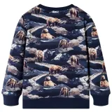 bluza-dziecieca-granatowa-140-stan-nowy