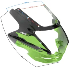 obudowa-reflektora-czarno-zielona-do-motoroweru-sprint-2