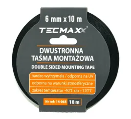 tecmaxx-tasma-dwustronna-czarna-6mm-x-10m-40c-do-120c