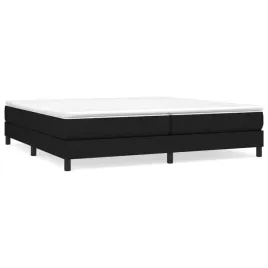 lozko-kontynentalne-czarne-203-x-200-x-25-cm-z-materacami-100-x-200-x-20