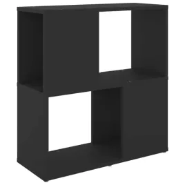 regal-na-ksiazki-z-2-polkami-czarny-60-x-24-x-63-cm