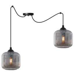 lampa-sufitowa-wiszaca-zyrandol-pajak-czarny-loft-grafitowe-szklane-walce