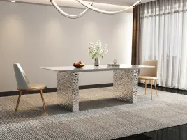 stol-srebrny-glamour-nowojorski-bolonia-z-blatem-o-wzorze-marmuru-180x90x75