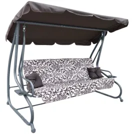 hustawka-ogrodowa-rozkladana-z-daszkiem-materac-2-poduszki-brazowa-dekor