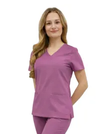 bluza-medyczna-winogronowa-basic-premium-roz-xs