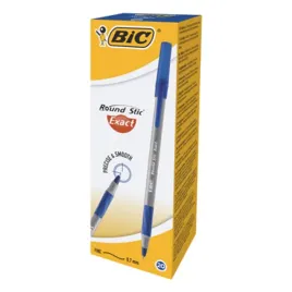 bic-round-sticr-exact-dlugopis-niebieski-pudelko-20-sztuk