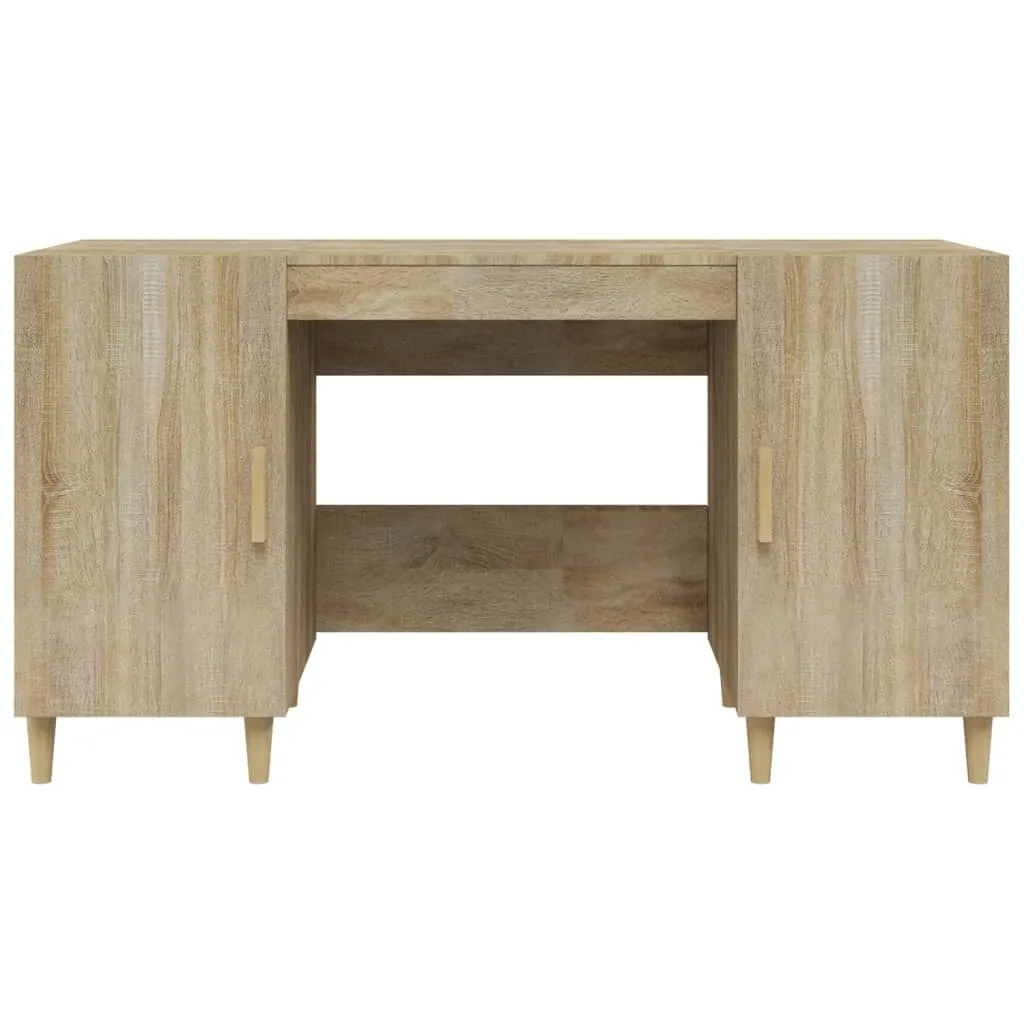 biurko-debowe-140x50x75-dab-sonoma-stan-nowy