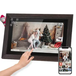 cyfrowa-ramka-na-zdjecia-krugerandmatz-frameo-wi-fi-15-drewniana-ramka