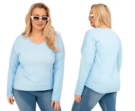 niebieska-bluzka-damska-plus-size-przecierana-z-dlugim-rekawem