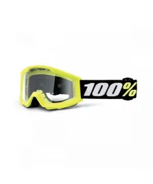100-procent-gogle-strata-mini-yellow-junior-kid-dzieciece-zolty-szybka-prze