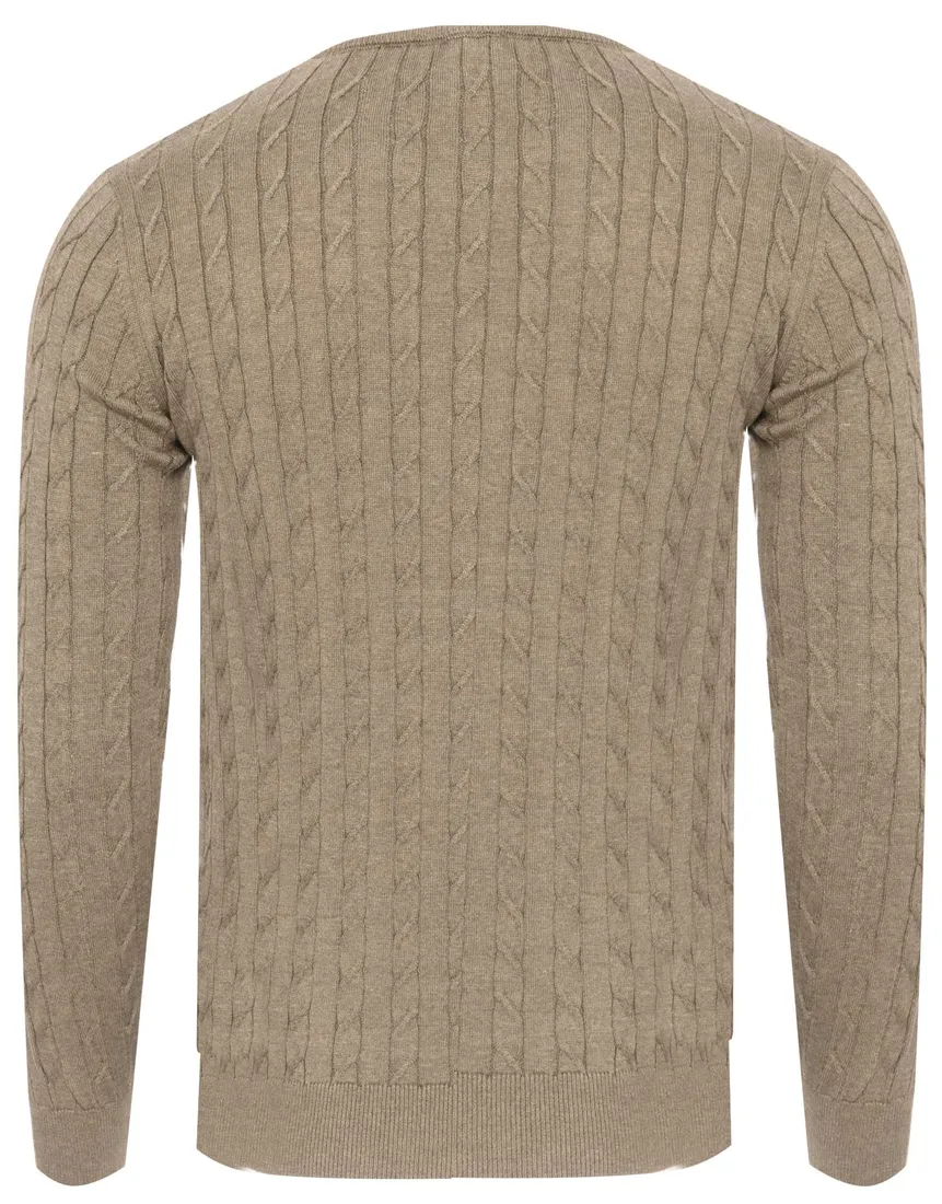 sweter-meski-warkocz-1-capuccino-xl-stan-nowy