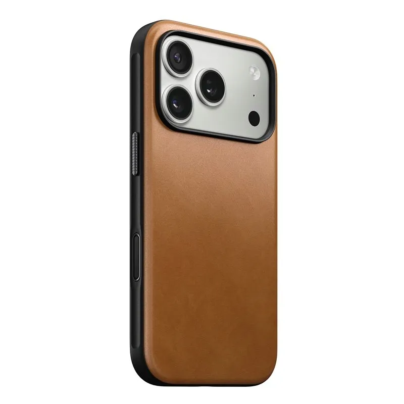 nomad-modern-leather-case-english-tan-iphone-17-pro