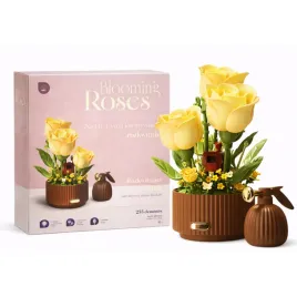 klocki-konstrukcyjne-roze-led-interaktywne-blooming-roses-zolte-pl