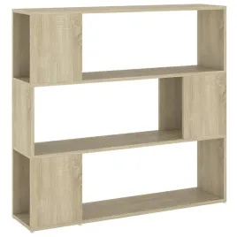 regal-przegroda-pokojowa-z-3-komorami-dab-sonoma-100x24x94-cm