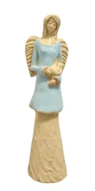 figurka-aniol-stojacy-z-kotem-niebieski-37cm-hand-made